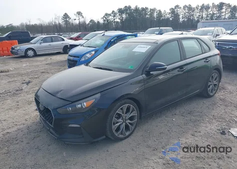 2020 Hyundai Elantra Gt N Line из США, поврежденный, VIN KMHH55LC5LU127357